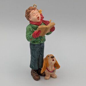 Hallmark Keepsake Caroler's Best Friend 2000, NEW, Vintage Christmas Ornament
